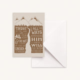 Trust In The Lord Greeting Card